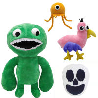 Muñeco De Peluche Jumbo Josh Monster Verde De Juego De Dibujos Animados Regalo De Navidad Y Halloween Para Niños Relleno De Algodón PP Tamaño 25cm Unisex - details 0