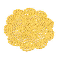 Mantelillo Redondo De 20cm Para Mesa De Navidad Hecho a Mano Con Lámina De Taza De Té Y Café Manteles De Algodón Y Poliéster Estilo Moderno - details 8