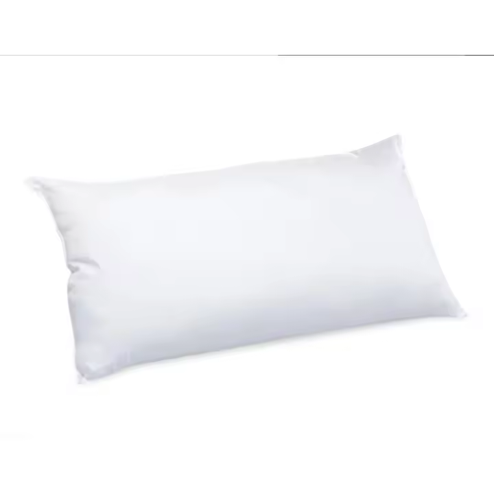 Almohada fibra 90CM, nucleo de fibra poliéster 100%, funda exterior 50% poliéser y 50% algodón, máximo confort, tacto pluma, antialérgica, transpirable e higiénica y sometida a control de calidad - 1