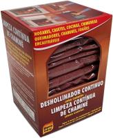 Deshollinador para limpieza y mantenimiento continuo de estufas y chimeneas en caja de 14 unidades, antihollín pellet y leña - details 1