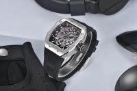 Reloj De Pulsera De Cuarzo Pagani Design 2024 Para Hombre 41MM Acero Inoxidable Cristal De Zafiro Nylon Resistente Al Agua 5Bar - details 17