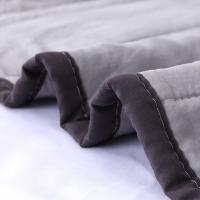 Comodidad De Verano De Algodón Lavado Reversible Ligero Y Transpirable Manta Refrescante Para Otoño Y Primavera Suave Y Delgada - details 11