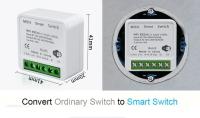 Interruptor Inteligente WiFi Tuya 2-vía RF433Mhz Módulo Relé Aprovechamiento Soporte Alexa Google Assistant Control Por App Smart Life 16A 20A - details 2