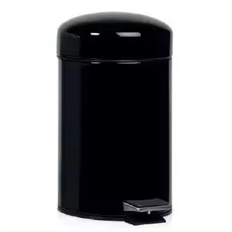 ANDREA HOUSE BA13016 Papelera Metal 3 Litros Negro - 1
