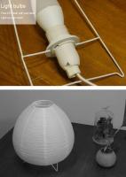 Lámpara De Mesa LED En Papel De Arroz Japonés Lámpara De Piso Con Trípode Para Decoración Creativa De Estudio Y Dormitorio - details 10