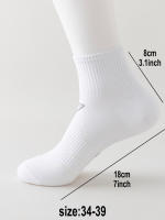 Calcetines De Deporte De Media Altura Para Hombres Y Mujeres Calcetines De Running Rápidos a Secar Calcetines De Entrenamiento Gruesos En Forma De Barco Para Baloncesto - details 0