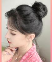 Bola De Enredado De Fibra Sintética Anillo De Pelo Natural Volumen Bajo Donut De Pelo Synthético Para Pelucas Tipo De Material: Fibra Resistente Al Calor - details 5