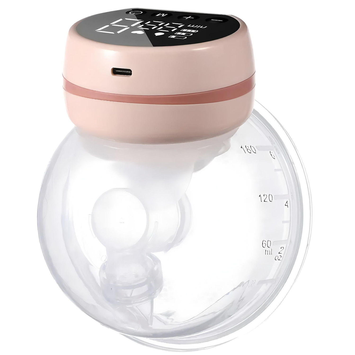 Nueva Bomba De Pecho Eléctrica Portátil 1 PCS Silenciosa Y Confortable Para Extraer Y Coleccionar Leche Materna
