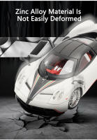 Coche De Juguete Pagani Huayra a Escala 1:18 Con Luz Y Sonido-absorci\u00f3n De Impactos-colecci\u00f3n De Coleccionables Metales Sin Bater\u00eda Regalo Para Festivales - details 1