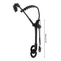 Saxophone Shoulder Harness Comfortable Sax Neck Strap Hook Aluminum Sax Holder-yuyu - details 2