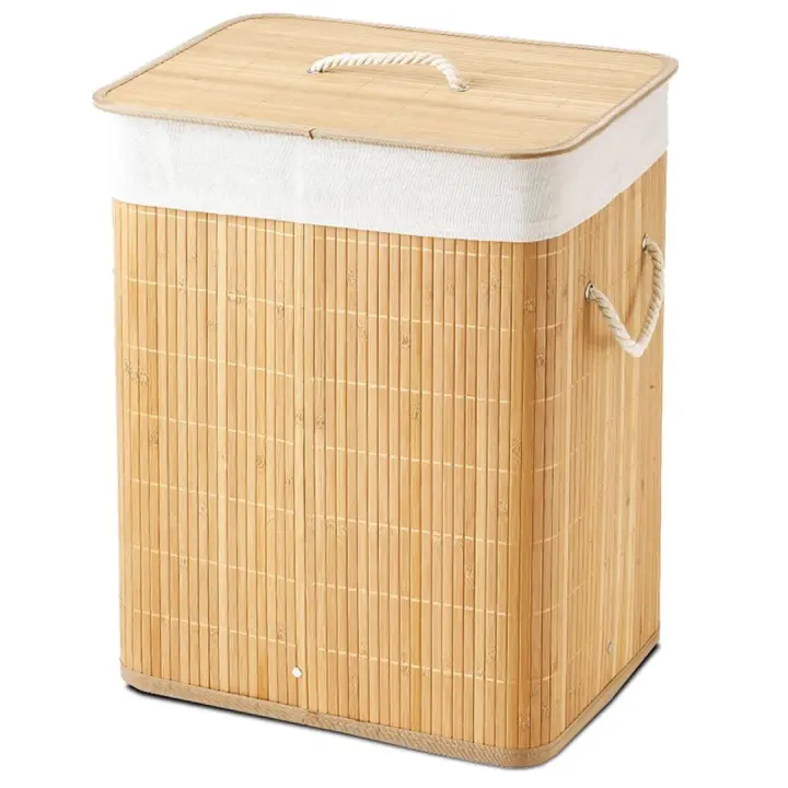 Cesta ropa Sucia-Cesta Bambú ropa Sucia-Cesta ropa Sucia with tapa-Cesta ropa Sucia Bambu - 1