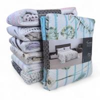 Colcha de Verano Reversible en Microfibra 100% - Disponible en Varias Medidas (90/105/135/150 cm), Modelo Eliana, Ideal para Dormitorio - details 0