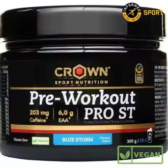 PRE WORKOUT PRO ST BLUE STORM 300 G (20 PORCIONES) - 1