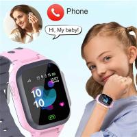 Reloj inteligente para niños y niñas, pulsera con rastreador de ubicación deportiva, tarjeta SIM, SOS, llamada Digital, alarma con linterna, regalo - details 3