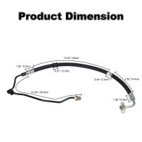 Tubo De Presión Del Asistente De Volante Para Honda Civic 1.8L L4 2006-2011 Reemplazo 53713-SNA-A06 Accesorios De Coche - details 1