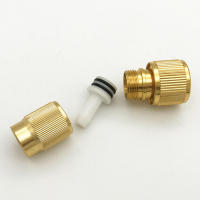 Adaptador De Reparación De Camión Expansible 2pcs Conector De Caucho De Aluminio Para Riega Jardín Conector De Agua Para Riegos En El Jardín - details 3