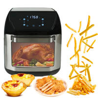 Freidora sin Aceite 12L Air fryer Multifunción Inteligente con Horno Eléctrico, Acero Inoxidable 1700W - Certificación Europea, Ideal para Hogar y Cocina Familiar - details 2