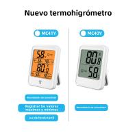 Termómetro Y Higrómetro Digital Grande Para Interior Sensor De Temperatura Y Humedad Estación Meteorológica Con Pantalla LCD Medidor De Clima - details 6
