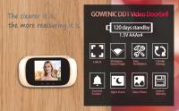 Visor de puerta de video de 600 mAh con batería de litio integrada, visor de mirilla de almacenamiento cíclico integrado, cámara de seguridad para exteriores, pantalla LCD de 2.8 pulgadas - details 8