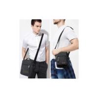 Bolso bandolera de Lona para hombre Bolsa Cruzada de viaje de gran capacidad Bolso casual con múltiples bolsos para trabajo compresas - details 4