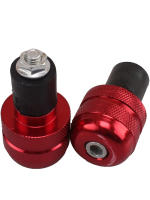 Par De Tapas De Manillar Para Motocicleta Heart Horse 2x 7/8" Anti Vibración Colores Negro/Rojo Tamaño 22mm Accesorios De Motocicleta - details 6