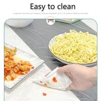 Mantel Desechable De Plástico Transparente Y Grueso PE Para Proteger La Mesa Y Decorar. Apta Para Redonda O Cuadrada Con Boca Elástica. - details 20