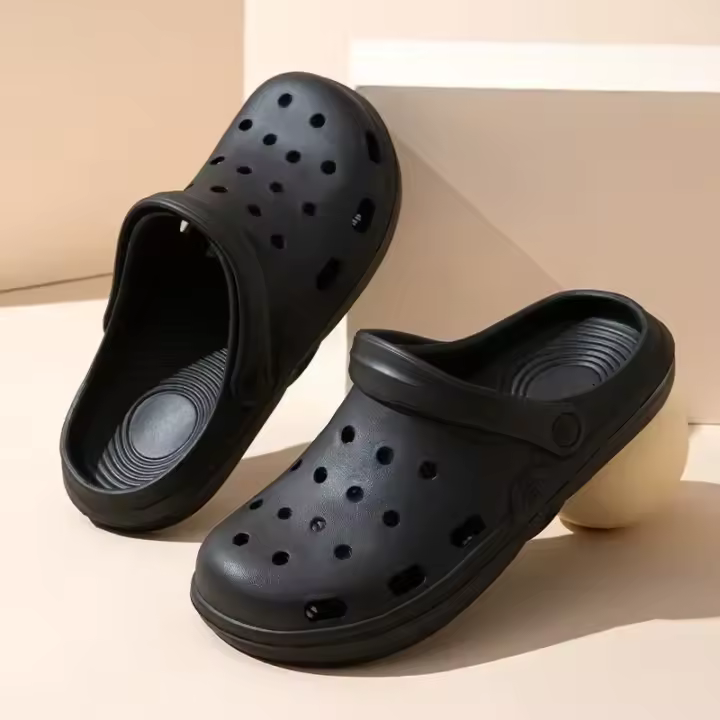 Zapatillas De Casa Para Mujer Casual Jardín Clogs Exterior Zapatos De Amplio Toque Para Damas Y Señores Antideslizantes Interior Y Exterior - 1