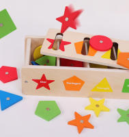 Juguetes De Madera Para Bebés Montessori Actividades De Aprendizaje Temprano Juego De Pesca De Formas Y Colores Desarrollo De Habilidades Motoras Finas Edad Recomendada 3-6 Años - details 10