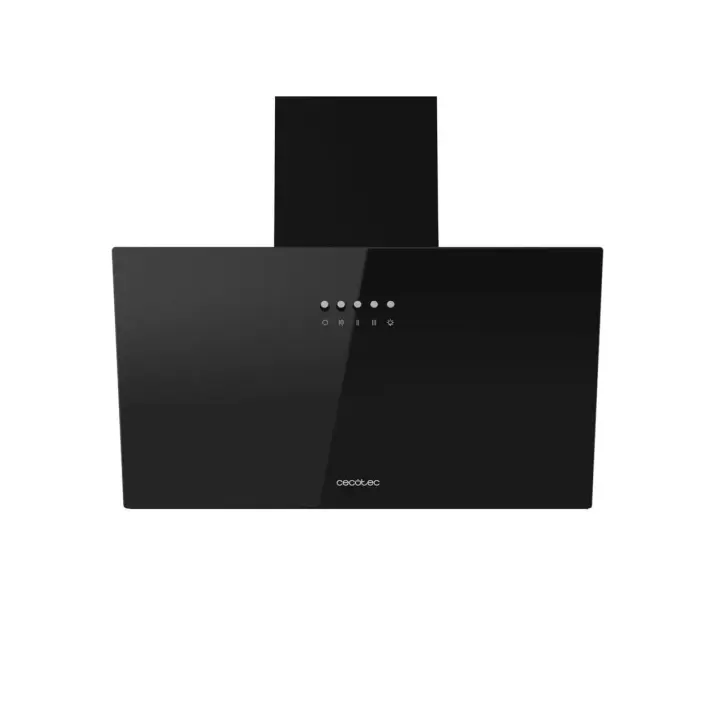 CECOTEC 02889 Campana Extractora 60cm Vidrio Negro, Succión 350m3/h, Eficiencia Energética B - 1