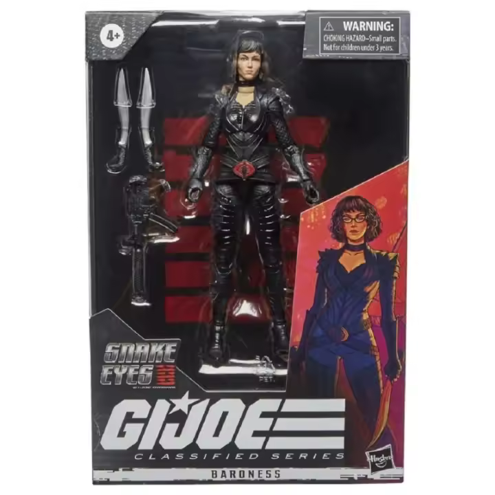 GI JOE FIGURA BARONESS GI JOE CLASSIFIED SERIES HASBRO - 1