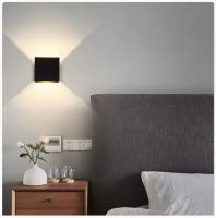 4 piezas, Lámpara LED de pared para interiores, iluminación moderna de aluminio para sala de estar, dormitorio y baño, 6W - details 6