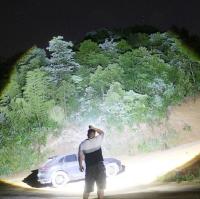 Linterna Frontal LED Recargable 18650 Potencia Máxima 9000000LM Para Pesca Y Camping Luz De Trabajo Profesional Impermeable Con Tres Modos De Iluminación - details 4