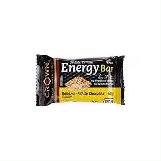Crown Energy Bar Banana Chocolate Blanco 60G - 1