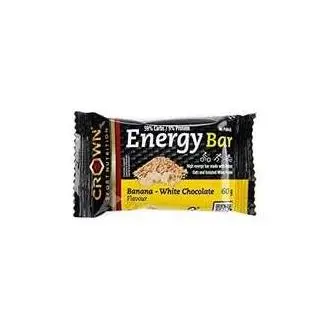 Crown Energy Bar Banana Chocolate Blanco 60G - 1