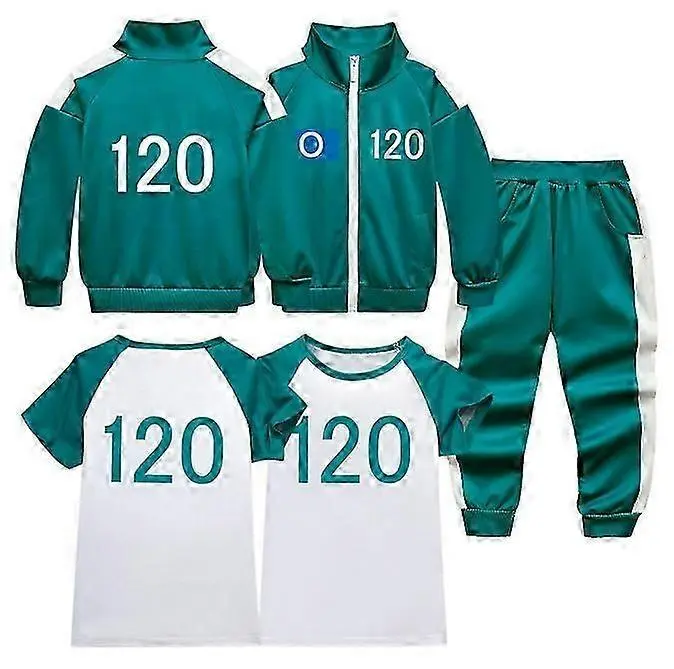 Squid Game 2 Player Cosplay Costume Tracksuit Complete Clothing Set - HZ - 1