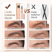 Lápiz de Cejas Microblading Impermeable 3D 2024 con 4 Puntas - details 5