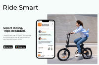 ENGWE P20 Bicicleta eléctrica plegable, motor silencioso de 250W con sensor de par, batería de 36V 9.6A, neumáticos de 20*1.95'', velocidad máxima de 25km/h, alcance de 100km, frenos de disco hidráulicos, Prácticos accesorios gratuitos - Verde - details 10