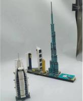 Kit De Bloques De Construcción De Estilo Urbano Dubai Para Niños Modelo Clásico De Arquitectura Juguetes Educativos Para Adolescentes Y Adultos - details 1