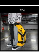 Bolsa De Deporte Grande Para Mujer Bolsa De Hombro Deportiva Multifuncional Impermeable Con Capacidad Para Zapatos Viaje Al Almacén - details 11