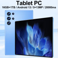 Versión Global, 14 Núcleos,Tablet Android 2025, Nueva Red, 20000mAh,16GB + 1TB, 10,1 Pulgadas, Android 13,0, Wifi - details 0