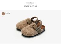 Zapatillas De Peluche Para Niños Y Niñas Clogs Elásticas De Verano Calientes Invierno Suela Suave Antideslizante Tallas 14-21 - details 8