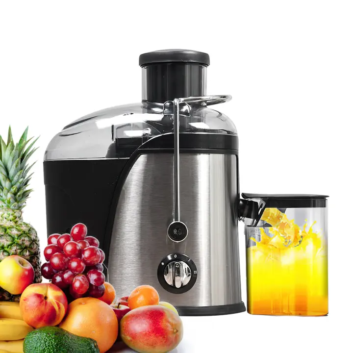 Exprimidor de frutas completas, máquina extractora de 400W con 2 velocidades, separación de jugo para el hogar, enchufe europeo，Exprimidor centrífuga máquina de jugo de frutas eléctrica doméstica multifuncional - 1