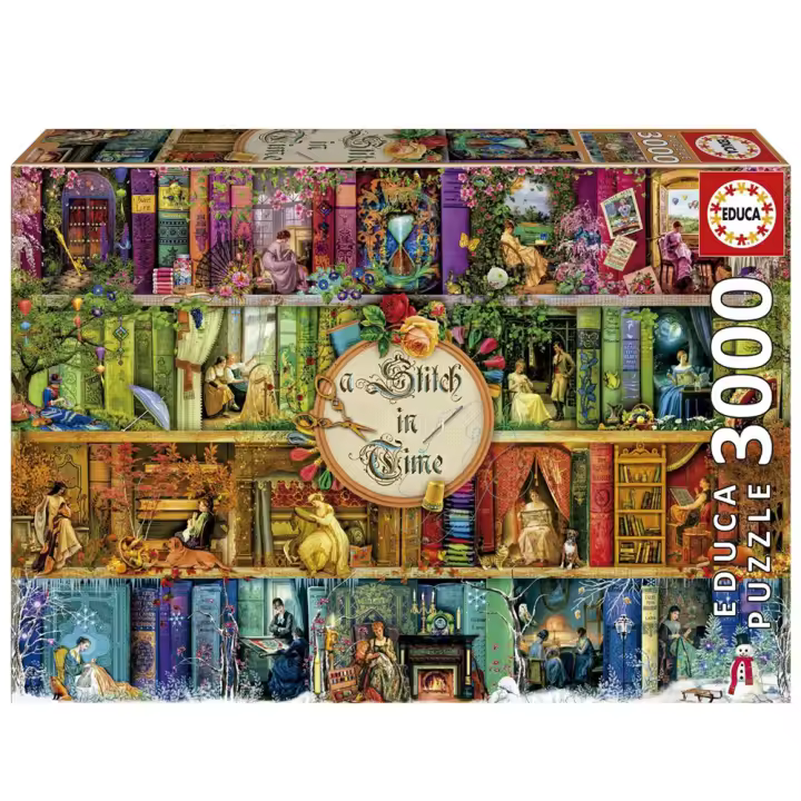 Puzzle 3000 piezas A Stitch In Time (Educa 19946) - 1