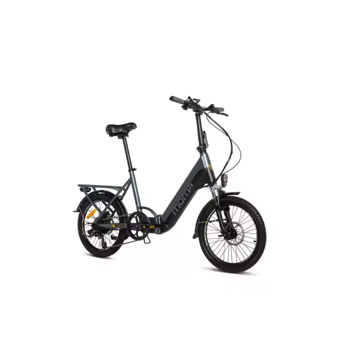Moma Bikes Bicicleta Electrica Plegabe, Ebike 20PRO, Aluminio. Shimano 7v Bat. Ion Litio integrada y extraible de 48V 13Ah - 1