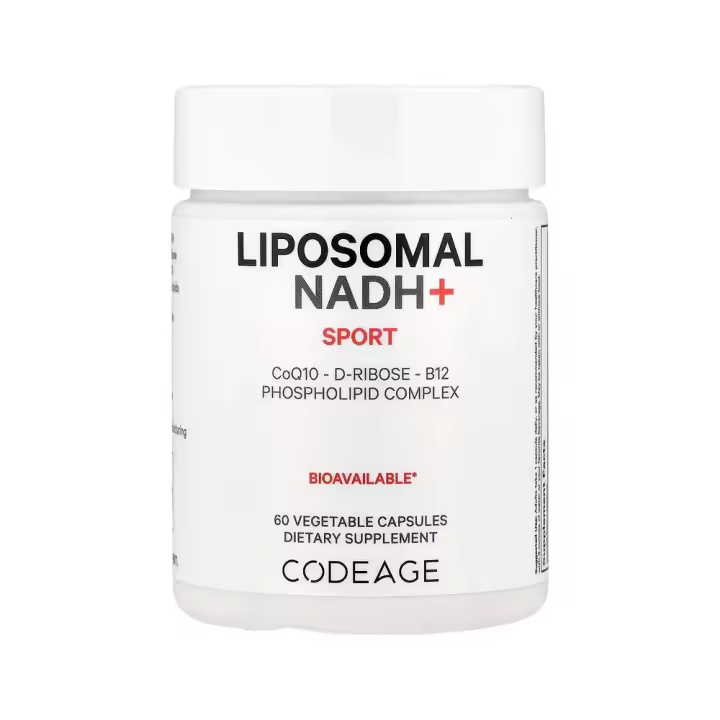 NADH+ liposomal 60 cápsulas vegetales de Codeage - 1