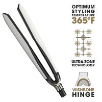 ghd platinum+ blanca - Plancha de pelo profesional inteligente, menos rotura del cabello, más brillo y protección del color, tecnología Ultra-zone, temperatura óptima de peinado 185ºC homogénea - details 2