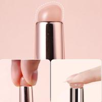 Brocha De Silicona Para Arte De Uñas Reutilizable Con Espejo Aplicador De Pigmento Para Manicura Efecto Gradiente Herramienta De Arte De Uñas - details 1