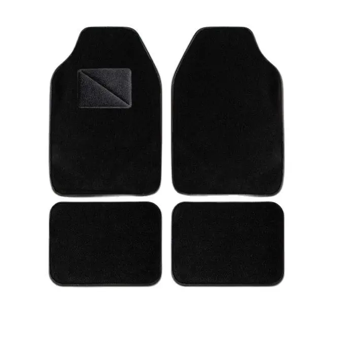 Alfombras de coches modelo universal, moquetas para coche standard, alfombras automovil universal, juego de 4 alfombras, marca Strong - 1