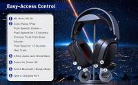 Auricular De Juego Inalámbrico SENZER X100 Para PS5 PS4 PC Con Bluetooth Audio Claro Almohadillas De Memoria Cable De 3.5mm Para Xbox - details 4
