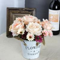 Flores Artificiales De Seda Naranja Rosa Para Decoración De Boda Tamaño Grande Y Realista Uso En Aniversarios Baños De Natación Cumpleaños Bodas Showers Decoración De Hogar Y Jardín - details 10
